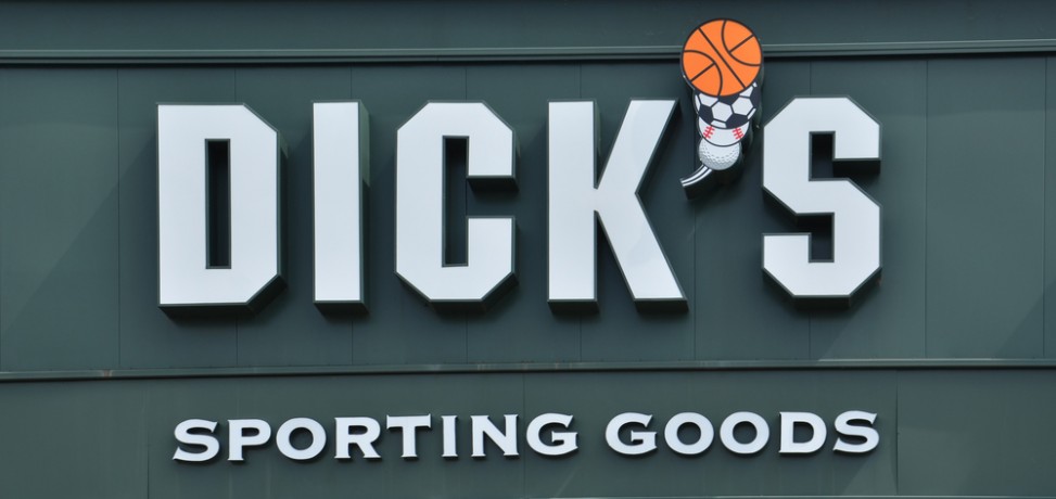 Dick's Sporting Goods sign on a store.